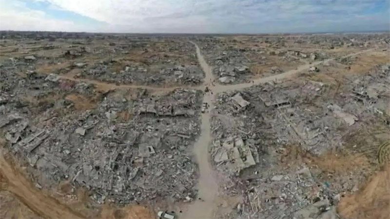 M&aacute;s de 50 millones de toneladas de escombros cubren la Franja de Gaza