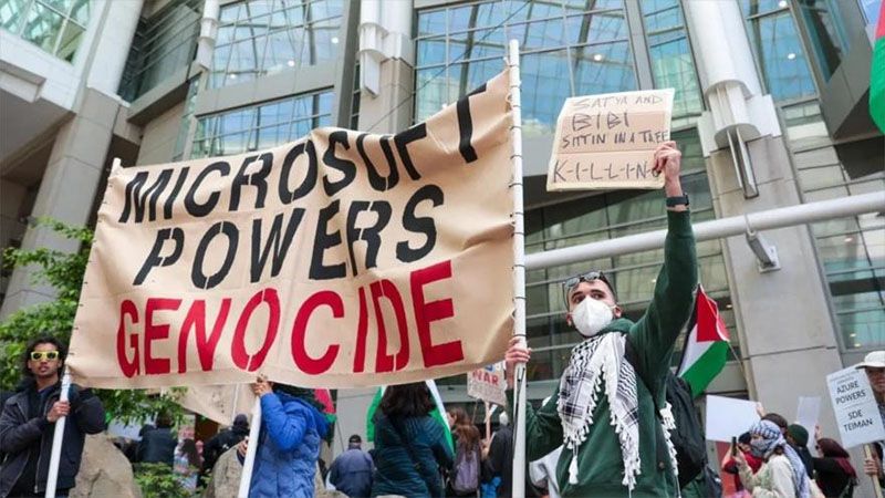 Microsoft contribuy&oacute; a la guerra de genocidio del r&eacute;gimen israel&iacute;, revela un informe