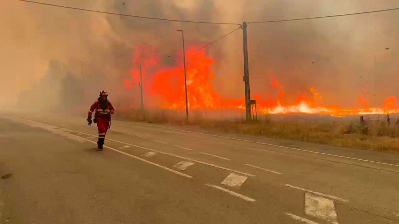 Miles de desalojados en Espa&ntilde;a por incendios en varias regiones del pa&iacute;s