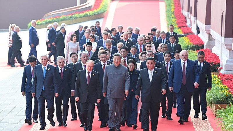 China es &ldquo;imparable&rdquo;, afirma Xi junto a Kim y Putin durante el desfile militar en Pek&iacute;n