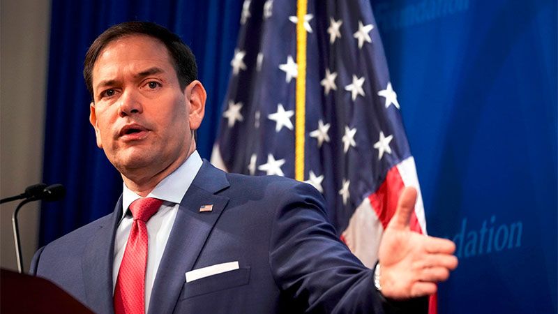 Marco Rubio advierte que EEUU responder&aacute; a la &ldquo;caza de brujas&rdquo; contra Bolsonaro
