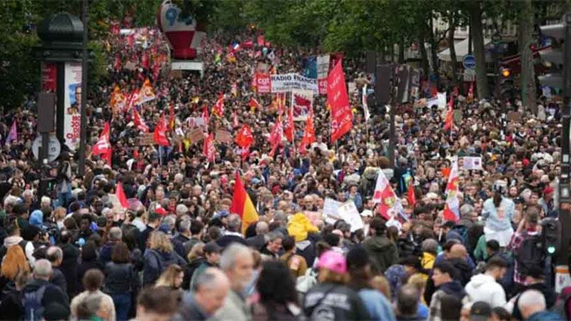 Jornada de protestas en Francia contra pol&iacute;ticas econ&oacute;micas
