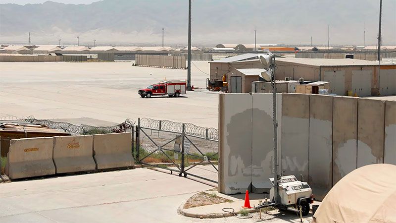 Los talibanes descartan devolver a EEUU la base a&eacute;rea de Bagram en Afganist&aacute;n