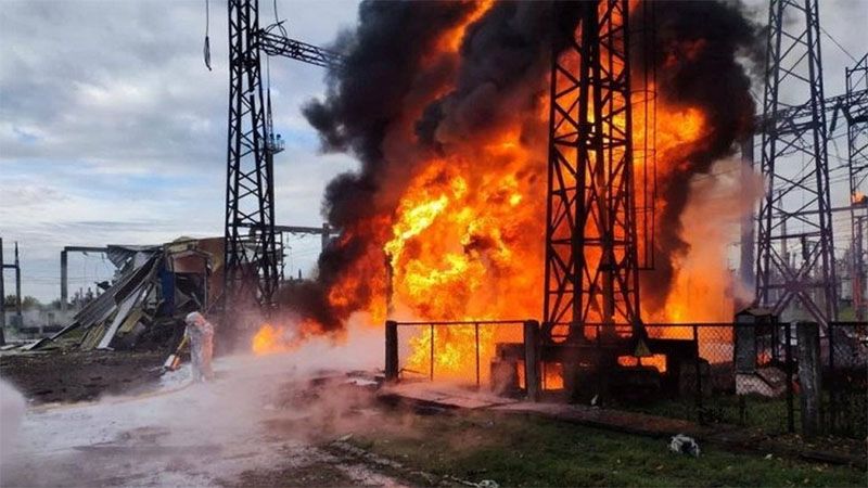 Rusia intensifica su campa&ntilde;a contra el sector el&eacute;ctrico ucraniano con un ataque masivo