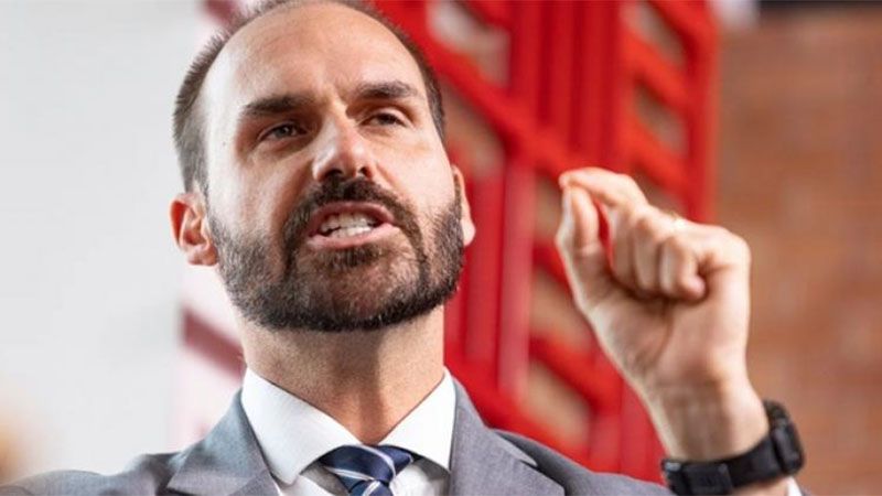 Supremo de Brasil programa juicio contra diputado hijo de Bolsonaro