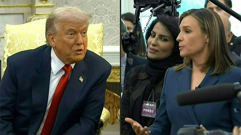 Trump amenaza con retirar la licencia de ABC tras las preguntas de una periodista