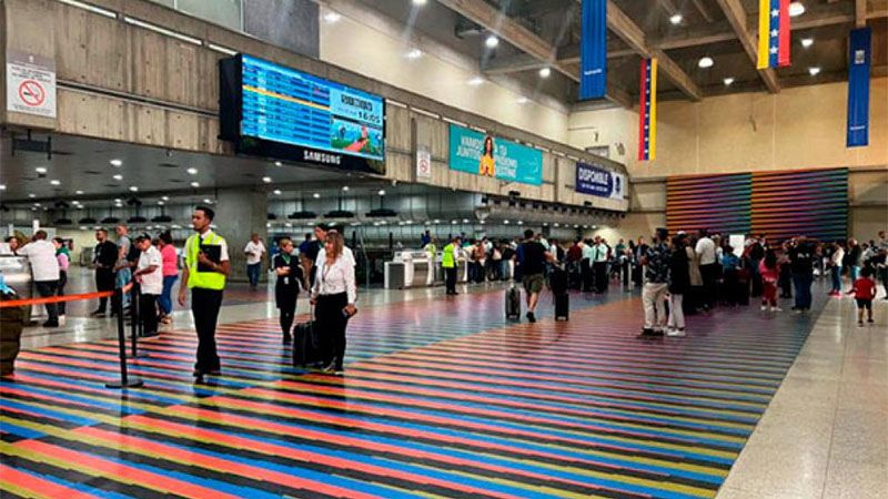 Venezuela da 48 horas a las aerol&iacute;neas para reanudar sus conexiones tras la cancelaci&oacute;n de vuelos
