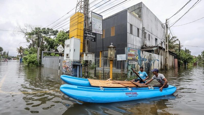 Aumenta a 61 la cifra de muertos por las fuertes lluvias en Sri Lanka