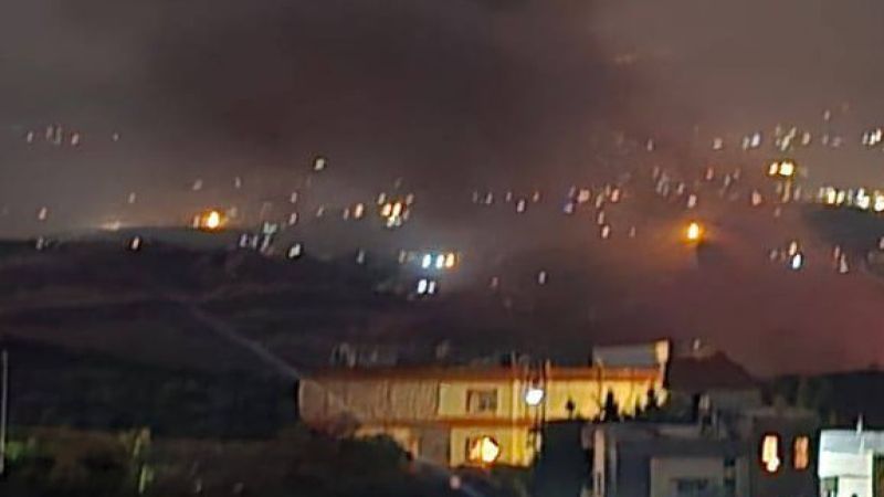 El ej&eacute;rcito de ocupaci&oacute;n israel&iacute; lanza m&uacute;ltiples ataques contra el sur de L&iacute;bano