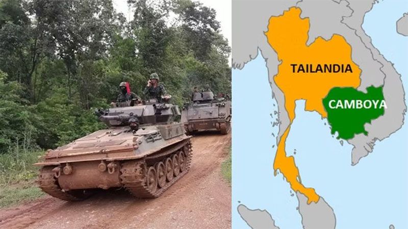 Contin&uacute;an los enfrentamientos entre Tailandia y Camboya pese al acuerdo anunciado por Trump