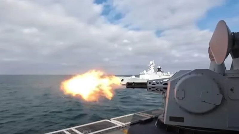 China realiza un nuevo simulacro con fuego real de largo alcance en aguas al sur de Taiw&aacute;n