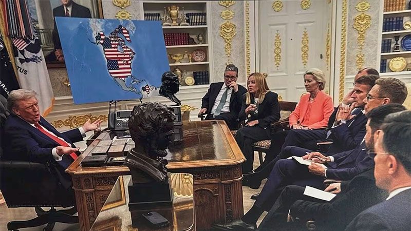 Venezuela repudia mapa alterado compartido por Trump