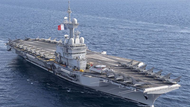 Francia env&iacute;a su portaviones a Asia Oriental en medio de la escalada b&eacute;lica
