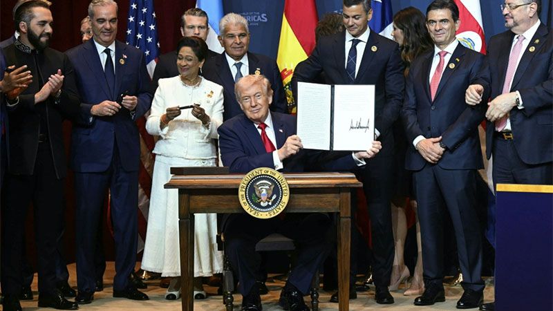 Trump anuncia una alianza de 17 pa&iacute;ses americanos para &ldquo;destruir&rdquo; a los c&aacute;rteles