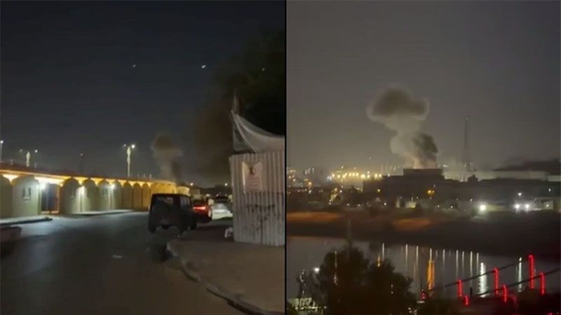Ataques masivos con drones contra la Embajada de EEUU en Iraq