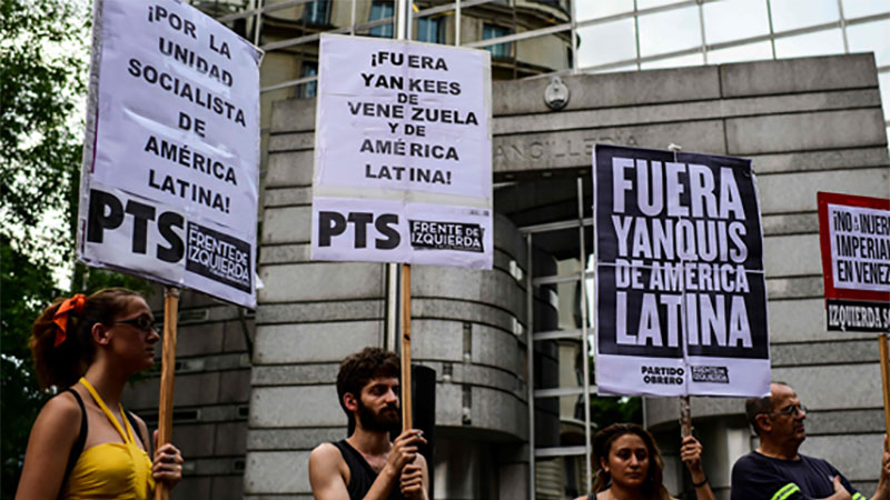 Argentinos rechazan la injerencia de EEUU en Venezuela y reclaman unidad en Am&eacute;rica Latina