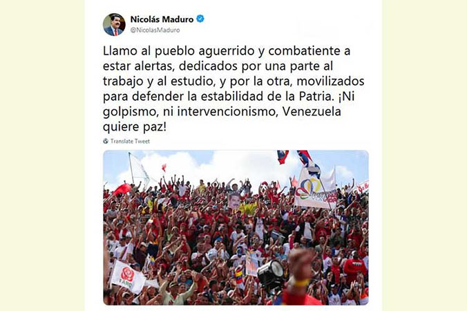 Estados Unidos amenaza a Venezuela y Maduro rompe relaciones diplomáticas con Washington