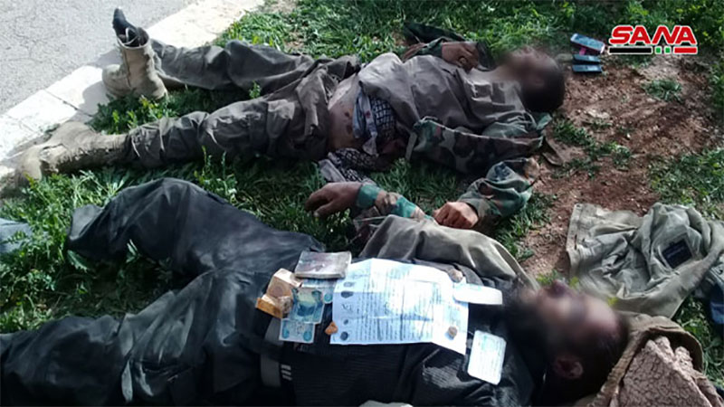 Ej&eacute;rcito sirio detiene a tres terroristas que intentaban infiltrarse en Palmira